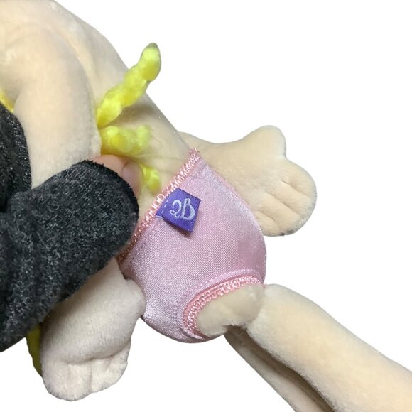 Friends 2B Made Build-A-Bear Blonde Yarn Hair Blue Eyes Doll 16" Stuffed Plush - Picture 3 of 6